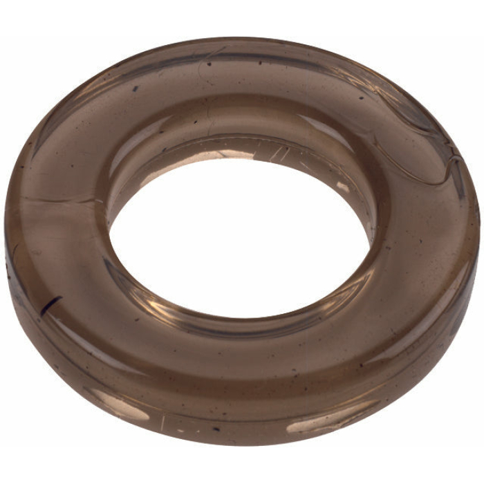 Spartacus Elastomer Cock Ring - Metro Black - Image 1