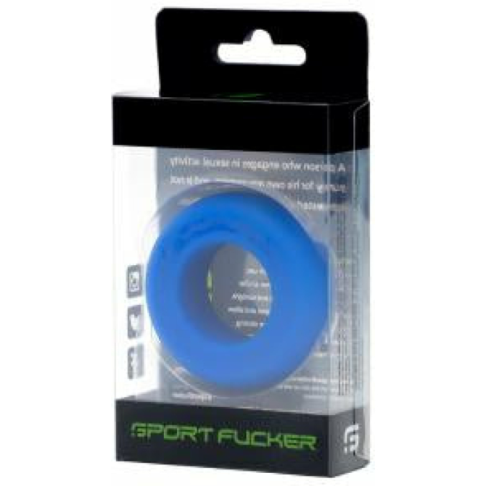 Muscle Cockring Blue (net) - Image 1