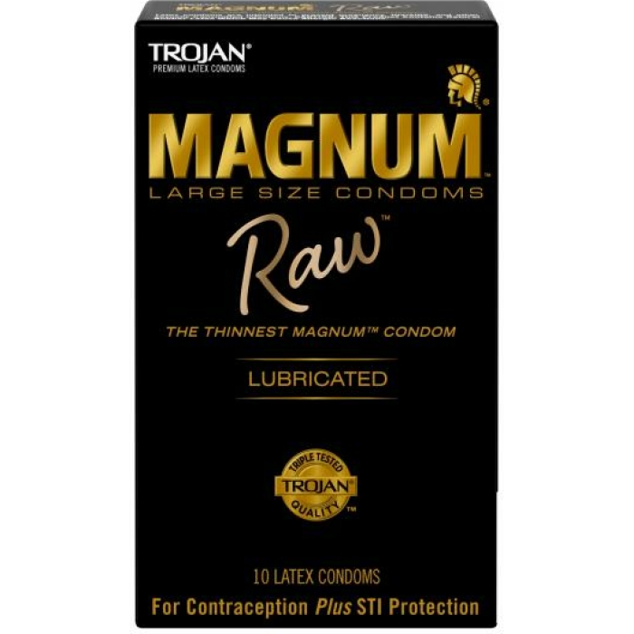 Trojan Magnum Raw 10 Pack - Image 1