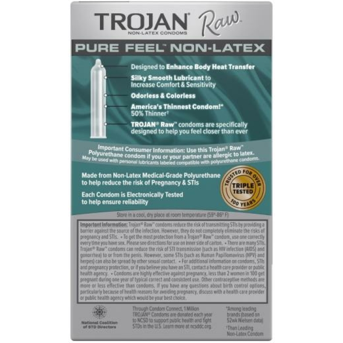 Trojan Magnum Non-latex 10 Pack - Image 2