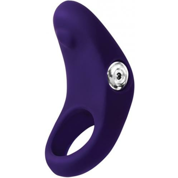 Vedo Rev Rechargeable C-ring Vibrating Purple - Image 2