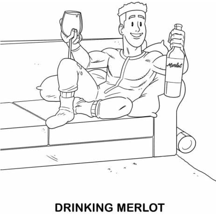 Adults Doing Adult Shit Coloring Book (net) - Image 2
