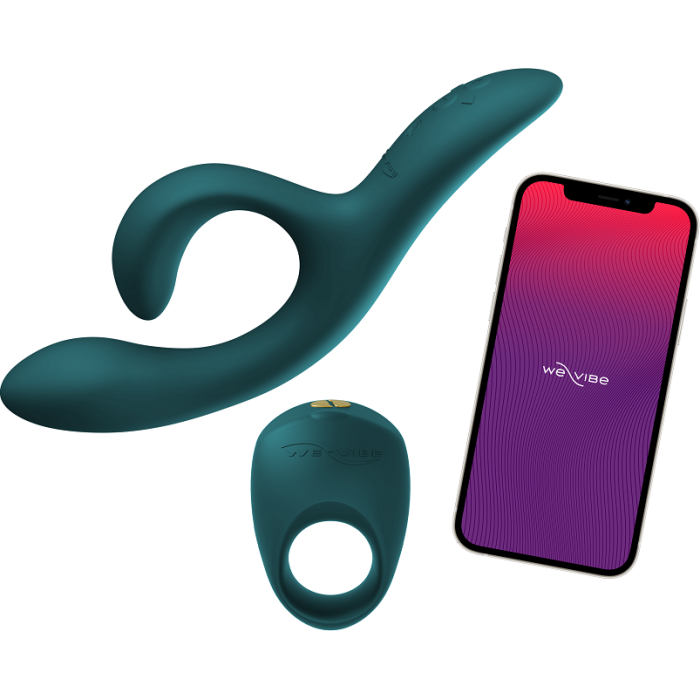We-Vibe Date Night Holiday Gift Set Green Velvet - Image 2