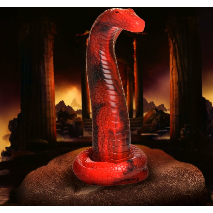 Creature Cocks King Cobra Red/blk - Image 1