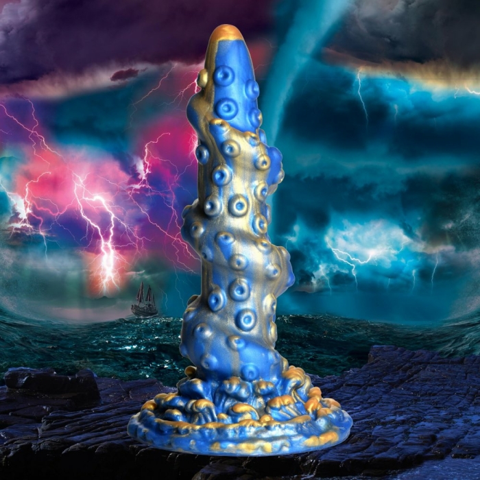 Creature Cocks Kraken Blue/gold - Image 1