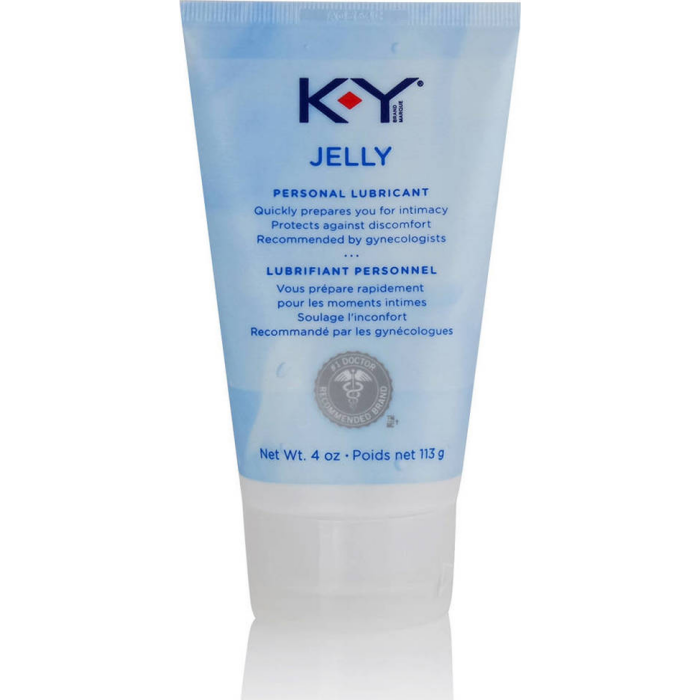 K-Y Jelly 4oz Tube Personal Water Based Lubricant - Image 1