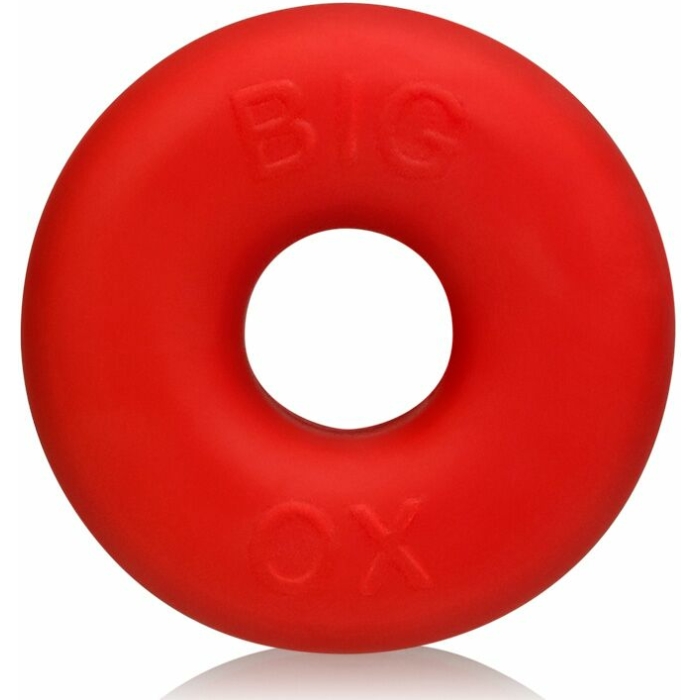 Oxballs Big Ox Cockring - Red Ice - Image 1