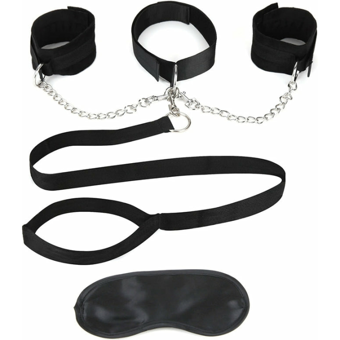 Lux Fetish Collar and Cuff - Image 1