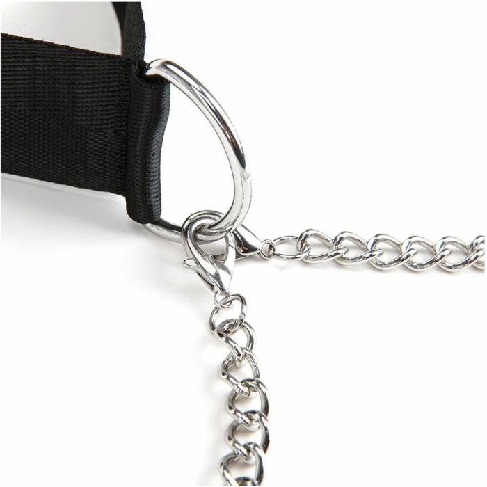 Lux Fetish Collar and Nipple Clips - Image 3