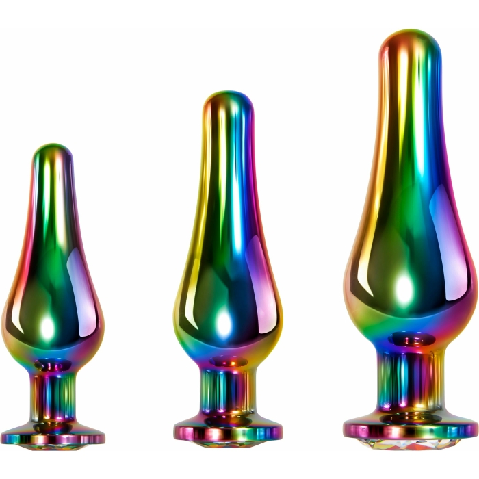 Evolved Rainbow Metal Plug Set - Image 1