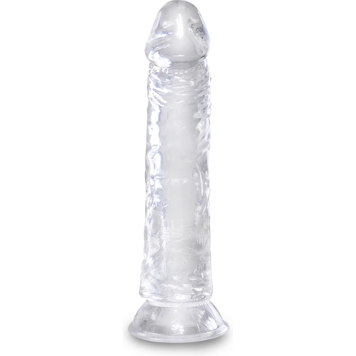 King Cock Clear 8in Cock - Image 1