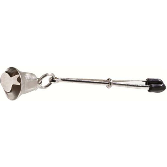 Bell Clit Clamp Tweezer Style Rubber Tipped Adjustable - Image 2