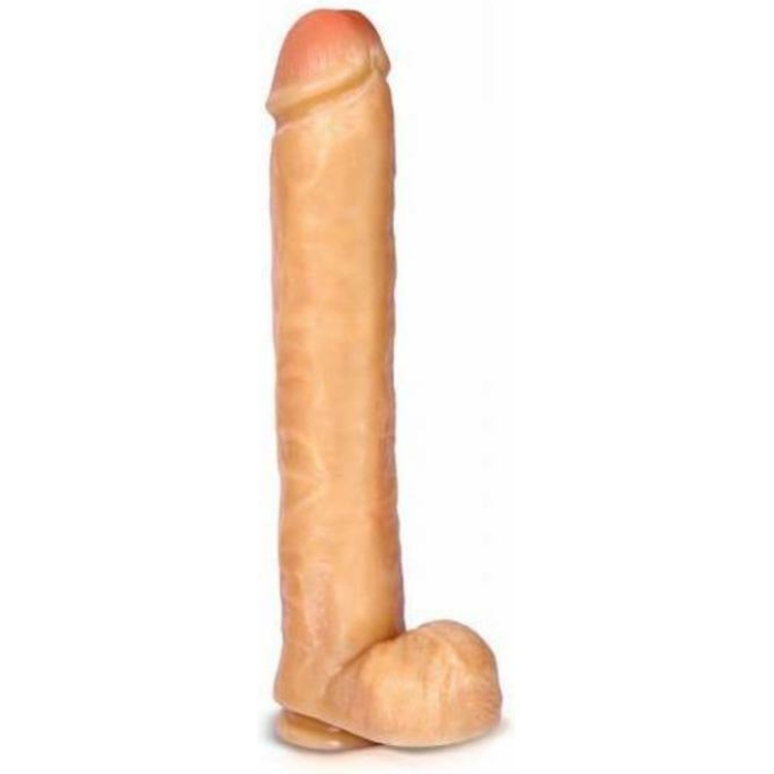 Bruno Dildo 14" - Beige - Image 1