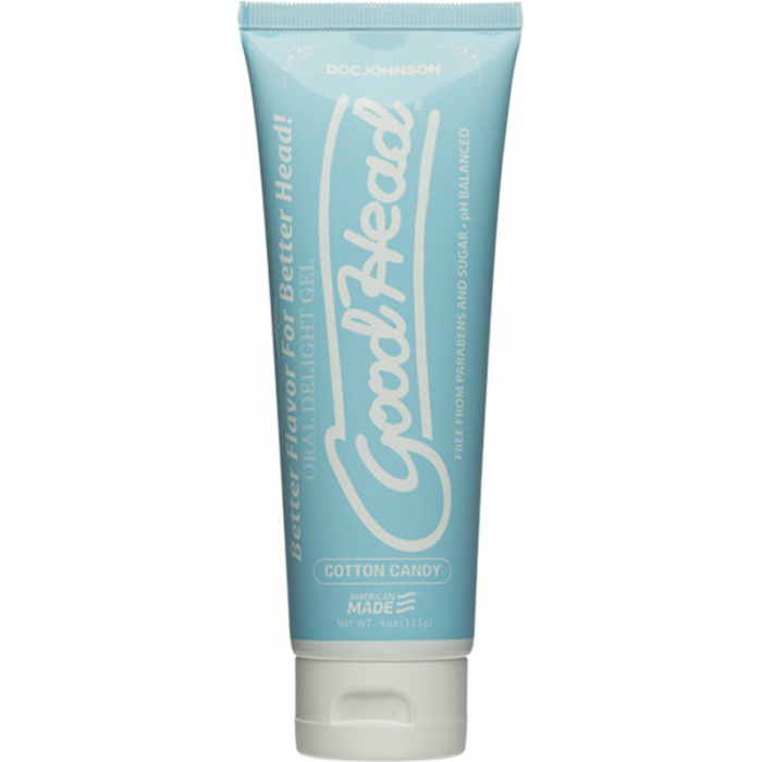 Goodhead Oral Delight Gel Cotton Candy Tube 4 fluid ounces - Image 1