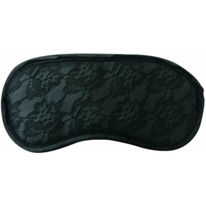 Sincerely Lace Blindfold Black O/S - Image 1
