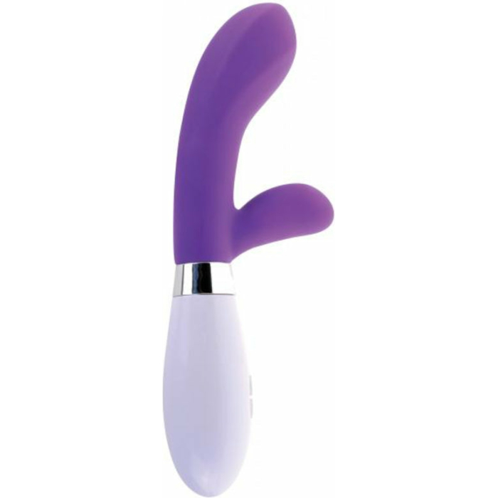 Classix Silicone G-Spot Rabbit Style Vibrator Purple - Image 1
