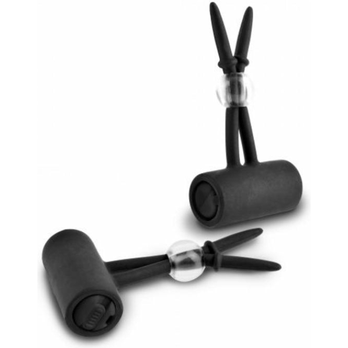 Fetish Fantasy Limited Edition - Vibrating Silicone Nipple Lassos - Image 1