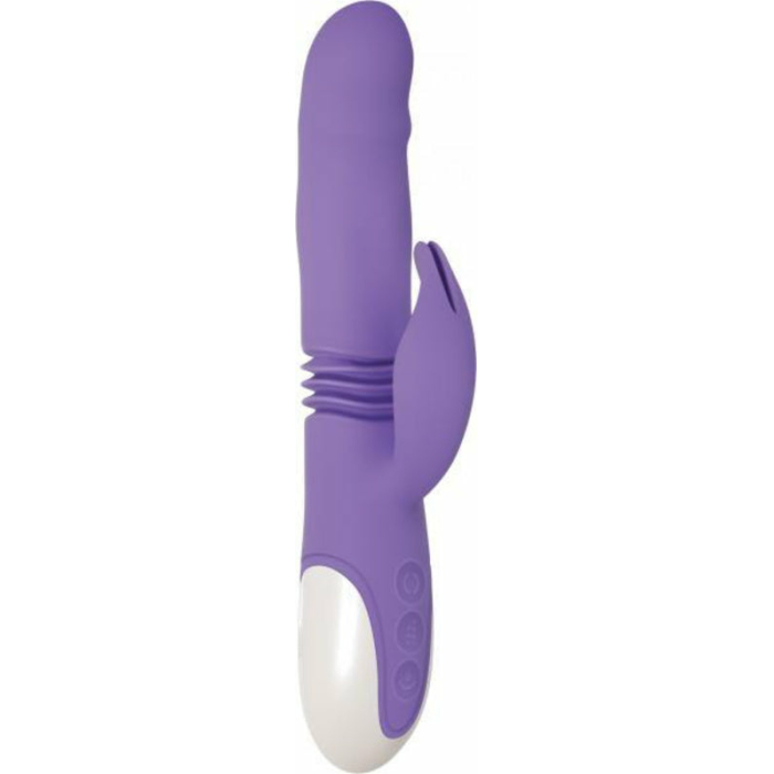 Thick & Thrust Bunny Purple Rabbit Vibrator - Image 1