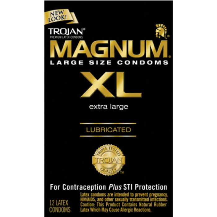 Trojan Magnum Xl Lubricated Condoms - Image 1