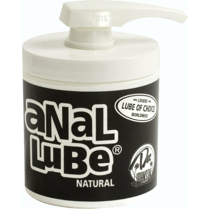Anal Glide Natural Lubricant 4.5oz Pump - Image 1