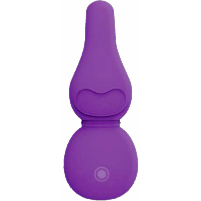 Femmefunn Funn Buddies Stubby Massager Purple - Image 1