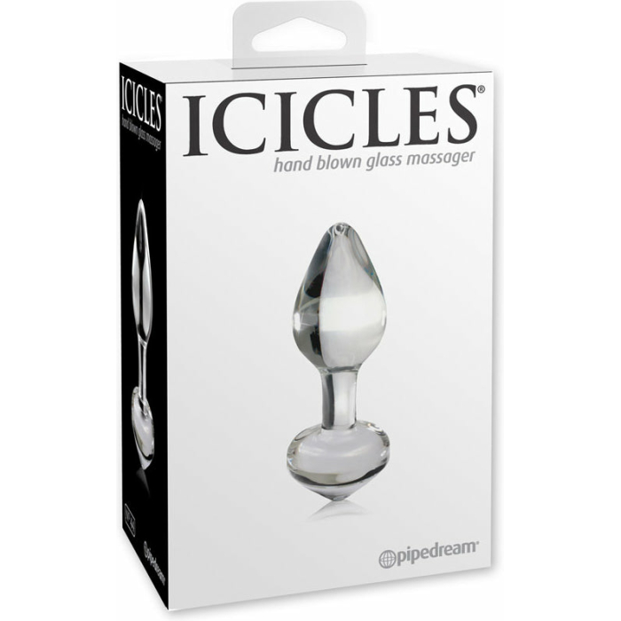 Icicles No. 44 Clear Butt Plug - Image 2