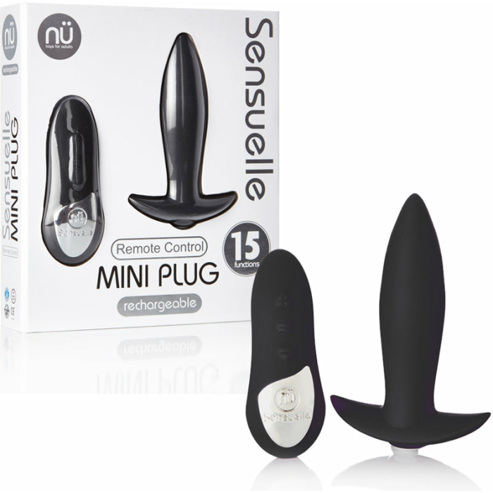 Sensuelle Remote Control Rechargeable Mini Plug - Image 2