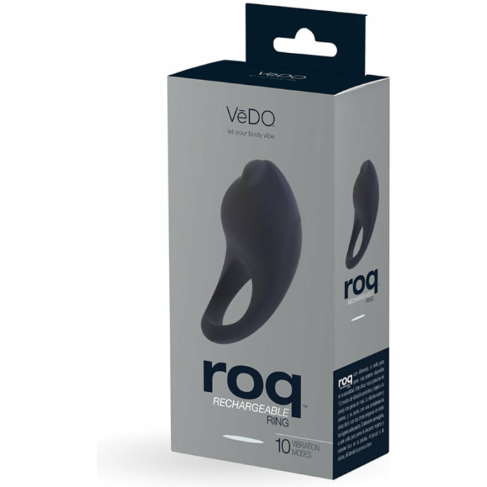 Vedo Roq Rechargeable Ring - Just Black - Image 2