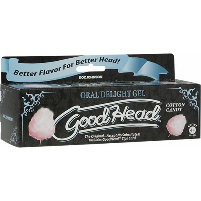 Goodhead Oral Delight Gel Cotton Candy Tube 4 fluid ounces - Image 2