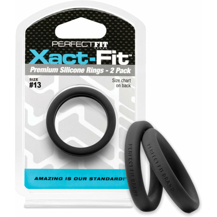 Perfect Fit Xact Fit #13 - Black Pack of 2 - Image 1