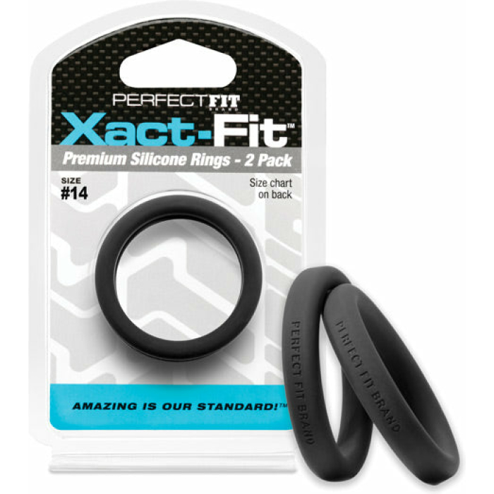 Perfect Fit Xact Fit #14 - Black Pack of 2 - Image 1
