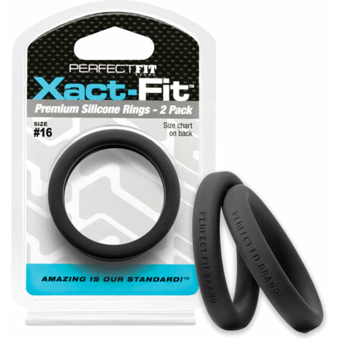 Perfect Fit Xact Fit #16 - Black Pack of 2 - Image 1