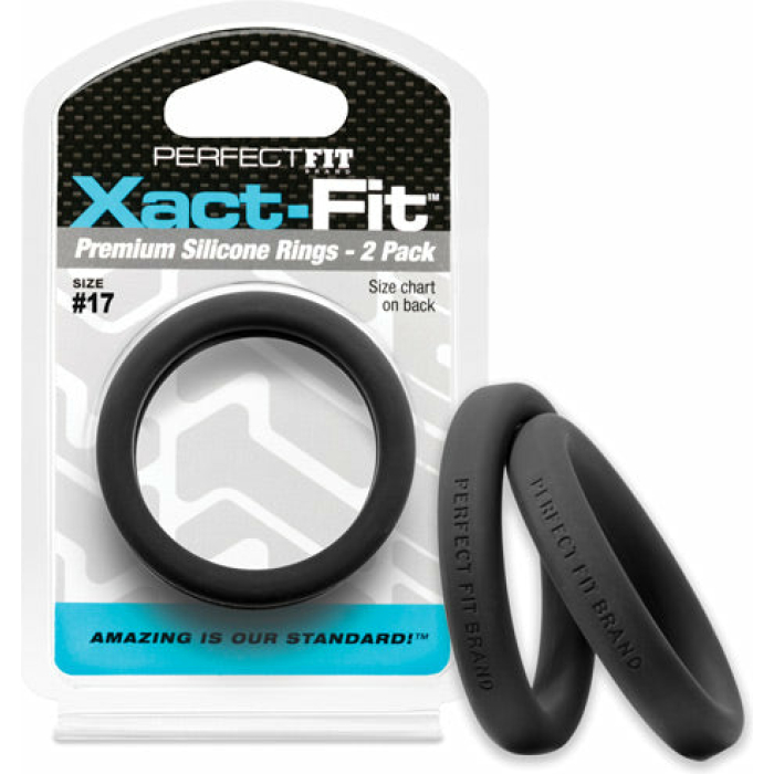 Perfect Fit Xact Fit #17 - Black Pack of 2 - Image 1