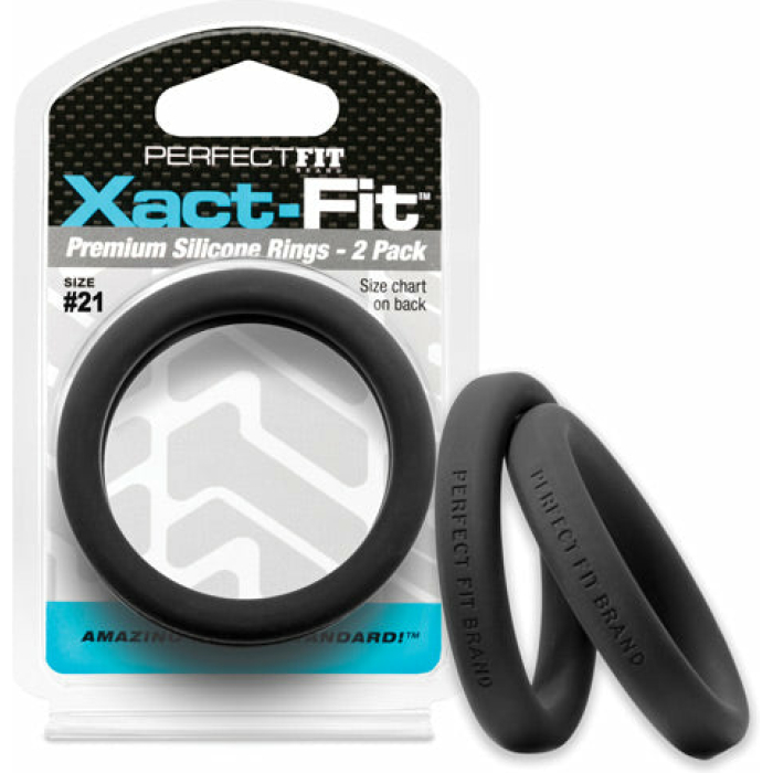 Perfect Fit Xact Fit #21 - Black Pack of 2 - Image 1