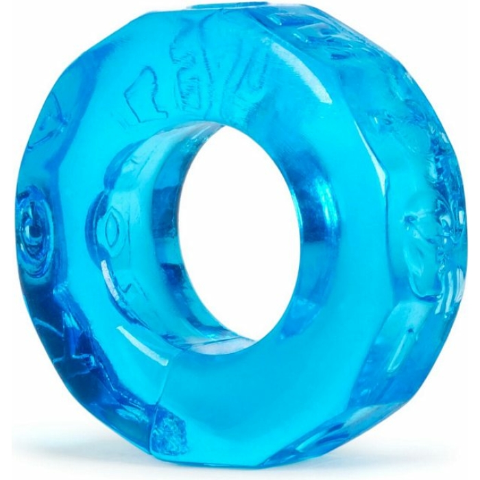 Oxballs Atomic Jock Sprocket Cockring - Ice Blue - Image 1