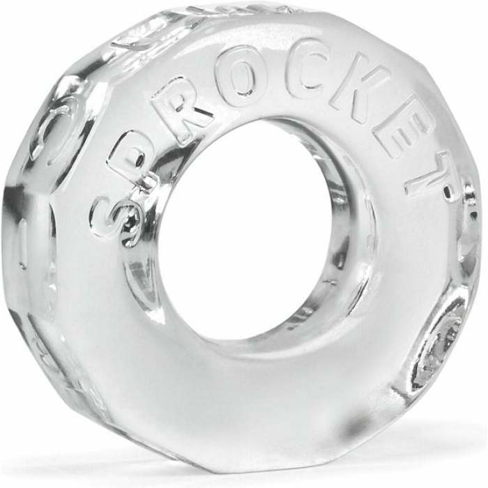 Oxballs Atomic Jock Sprocket Cockring - Clear - Image 1