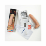 John Holmes Realistic C*ck 12 Inch - Beige - Image 3