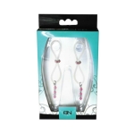 Bijoux De Nip Nipple Halos Pink Gem Slider Pink Clear - Image 2