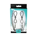 Bijoux De Nip Nipple Halos Black Skull Slider Black Silver - Image 2