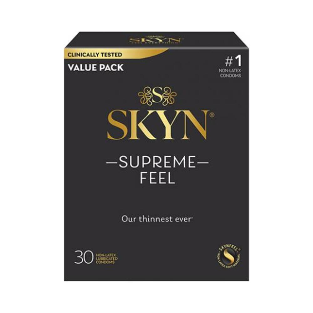 070907001363_1 Lifestyles Skyn Supreme Feel Condoms - Pack Of 30 - Image 1