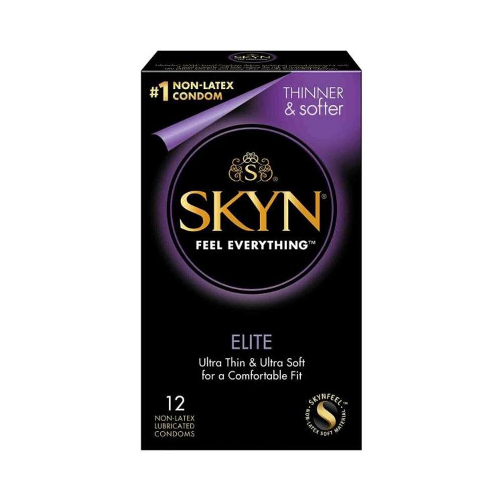 070907230039_1 Lifestyles Skyn Elite Ultra Thin Condoms - Pack Of 12 - Image 1