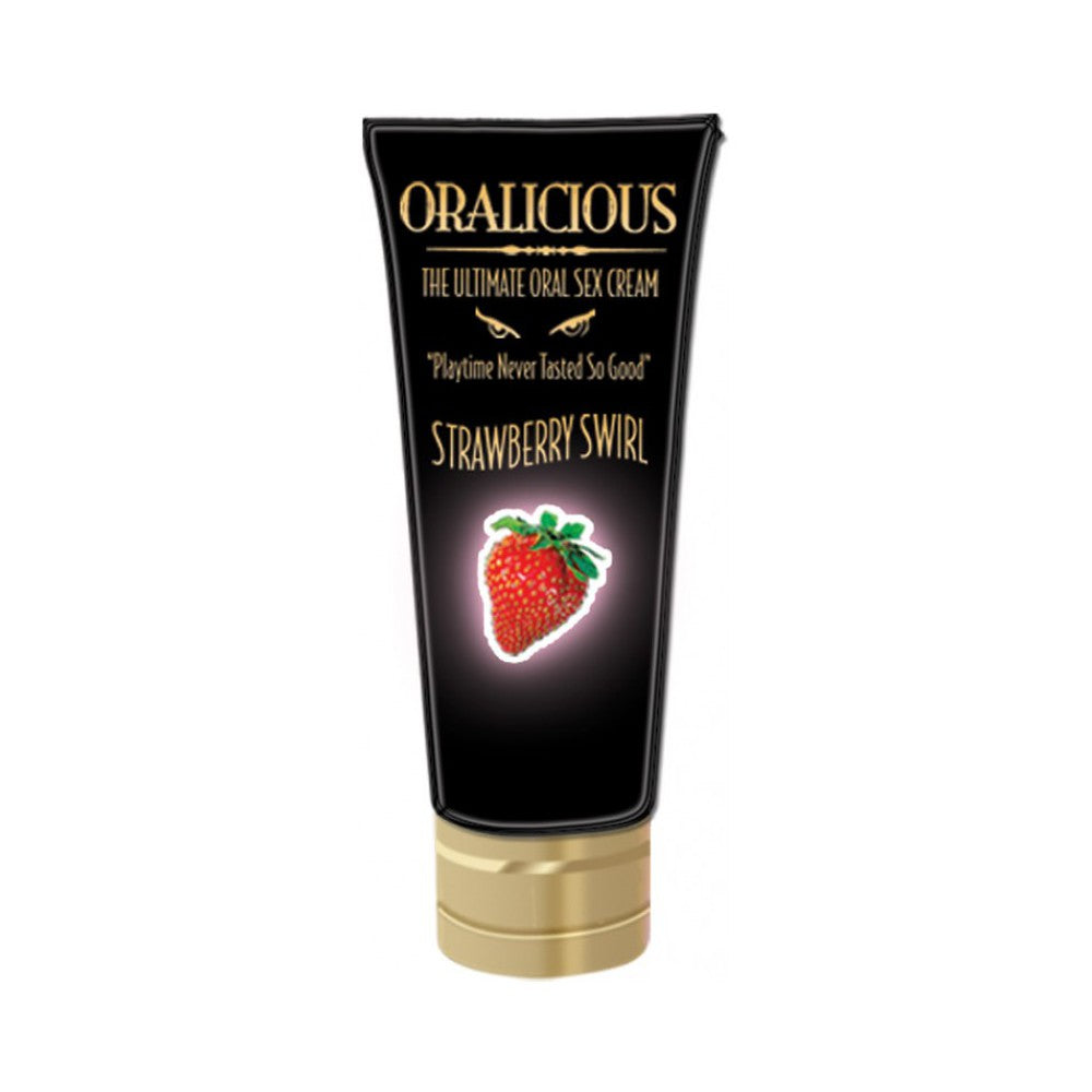 2151-800x800 Oralicious Oral Sex Cream Strawberry 2oz - Image 1
