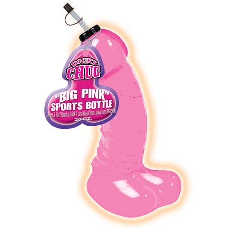 34811 Dicky Chug Big Sports Bottle - 20 oz Pink - Image 1