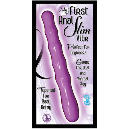 36733 My 1st Anal Slim Vibe - Purple - Image 1