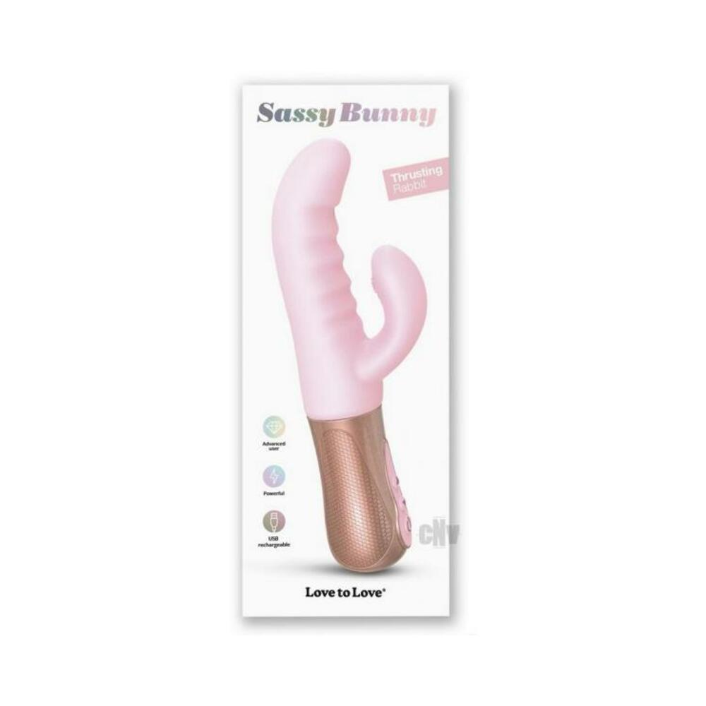 3700436032701_1 Sassy Bunny Baby Pink - Image 1