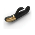 Dorcel G-Stormer Thrusting G-Spot Rabbit Vibrator Black Gold - Image 2