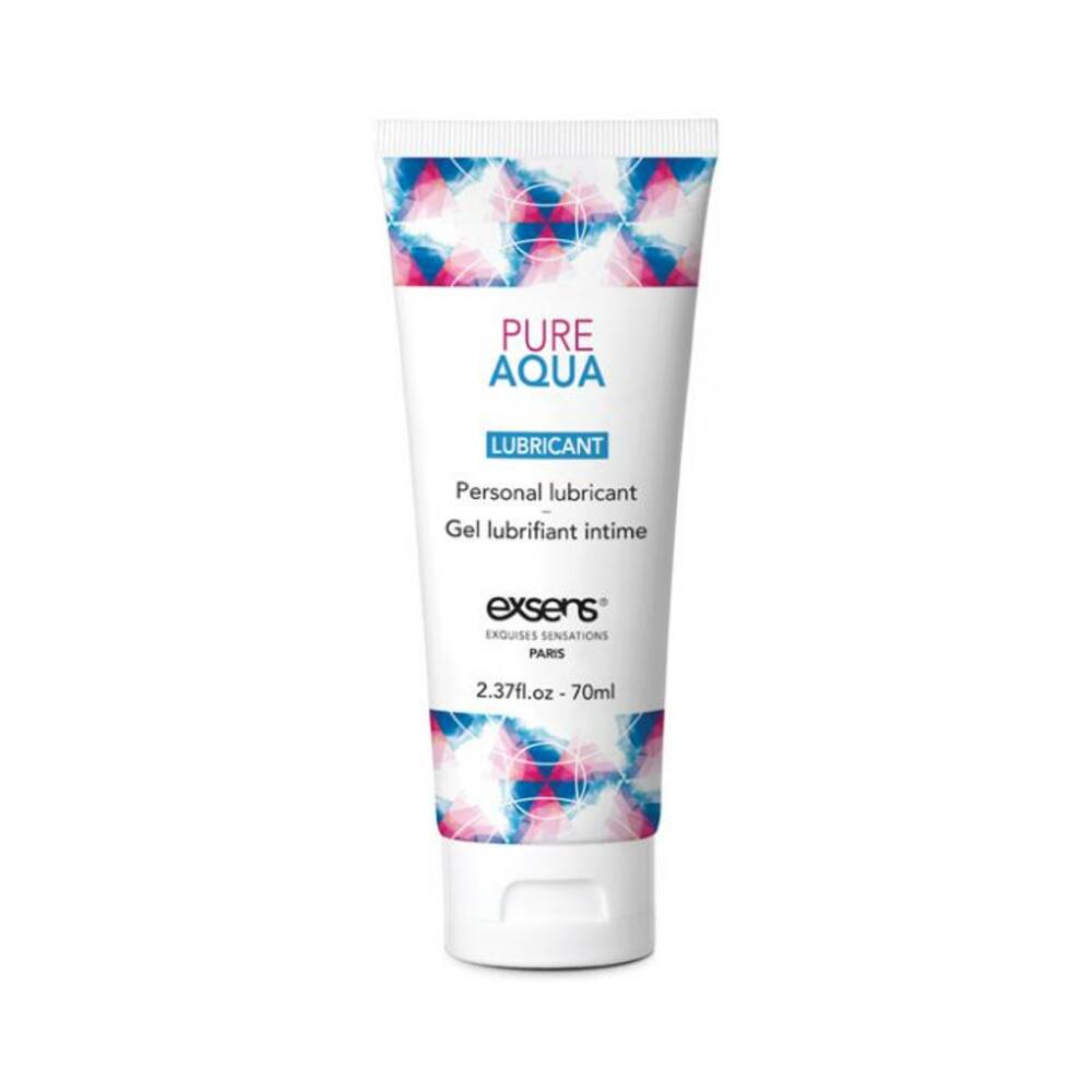3760139882812_1 Exsens Personal Water Based Lubricant Pure Aqua 2.37fl.oz. - Image 1