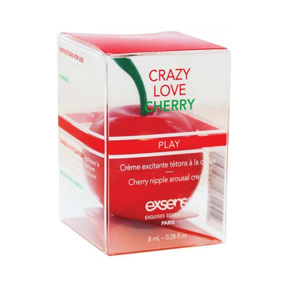 3760139882898_1 Exsens Of Paris Nipple Cream Crazy Love Cherry .27oz - Image 1