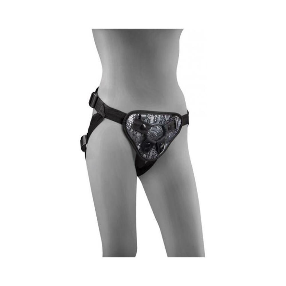 4041937579302_1 Steamy Shades Classic Harness Black O/S - Image 1