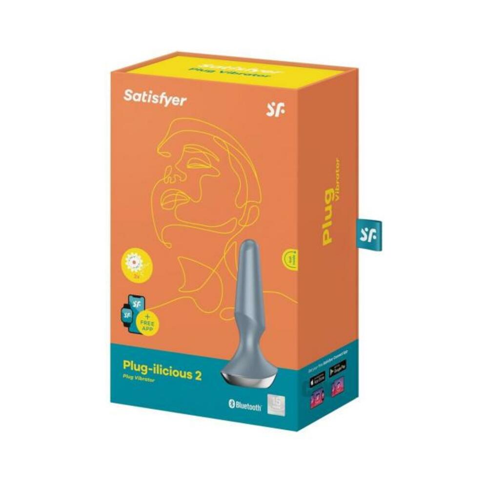 4061504003290_1 Satisfyer Plug-ilicious 2 Ice Blue - Image 1